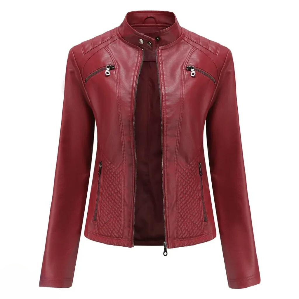 Stilvolle und einzigartige Damen-Lederjacke