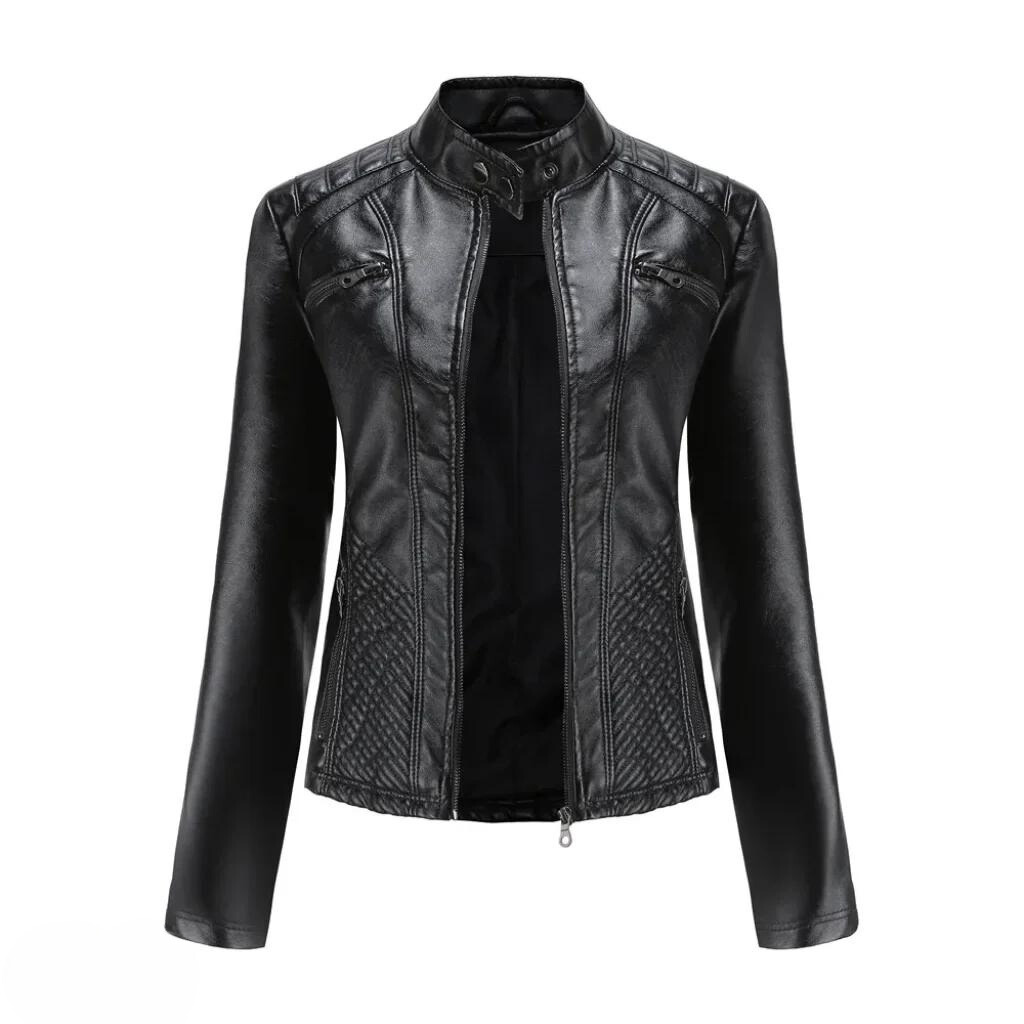 Stilvolle und einzigartige Damen-Lederjacke