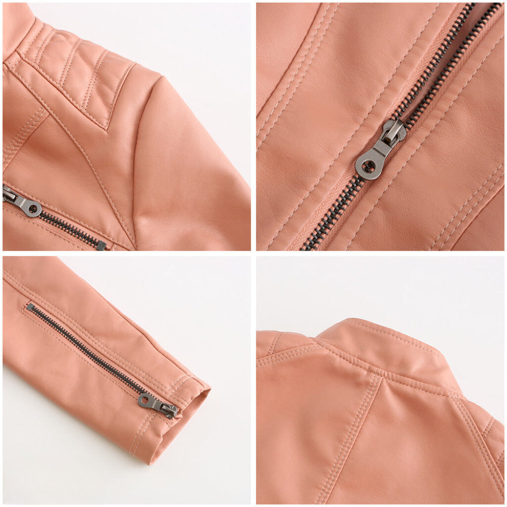 Stilvolle und einzigartige Damen-Lederjacke