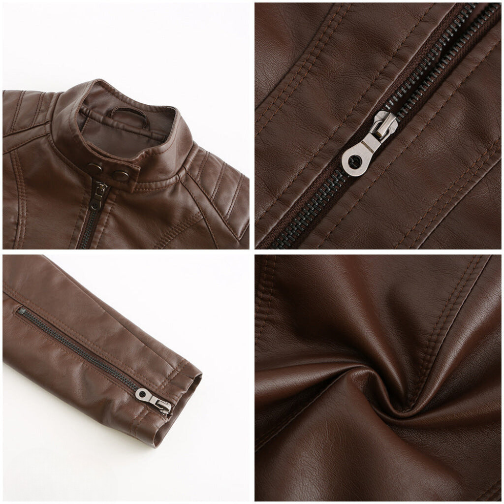 Stilvolle und einzigartige Damen-Lederjacke