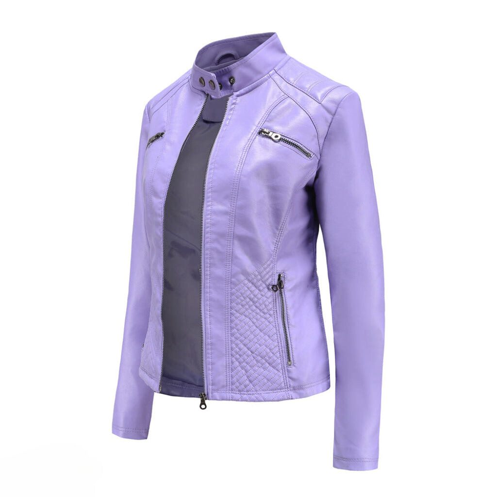 Stilvolle und einzigartige Damen-Lederjacke
