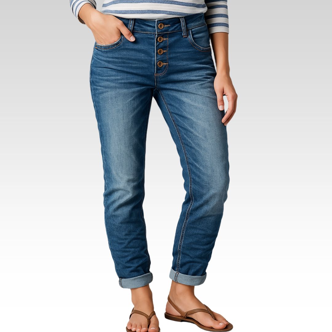 Damen Elegante Stretch-Hose