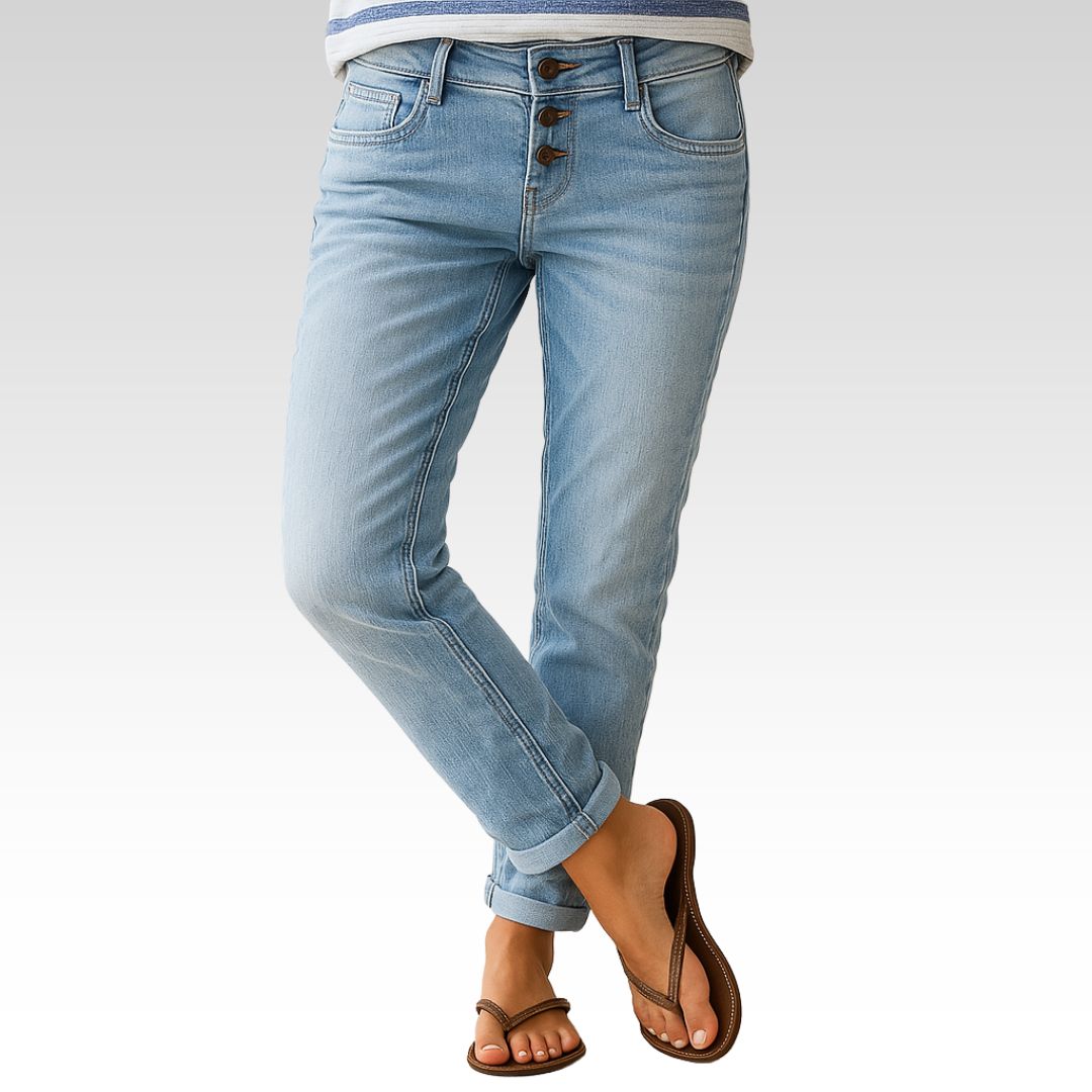 Damen Elegante Stretch-Hose