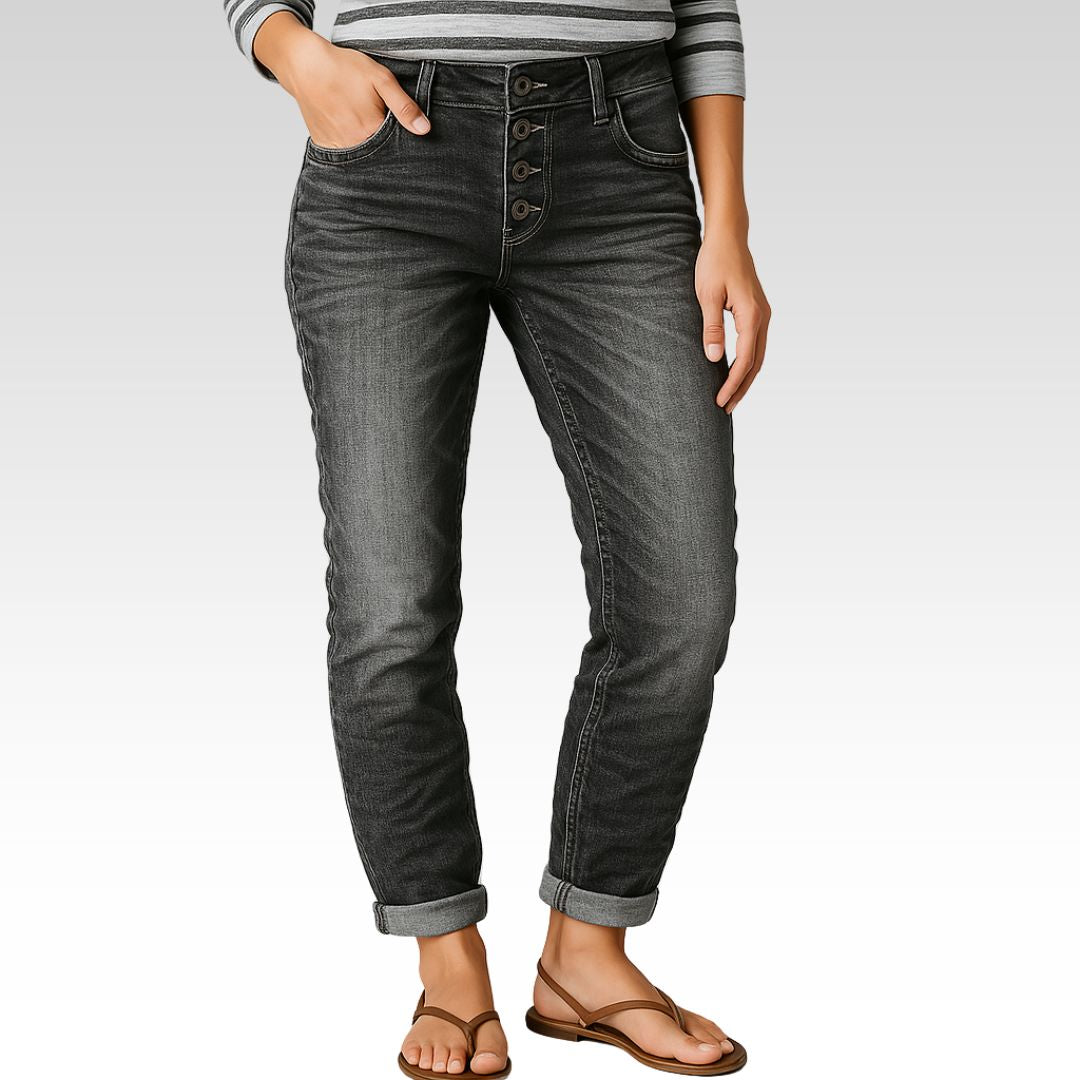 Damen Elegante Stretch-Hose