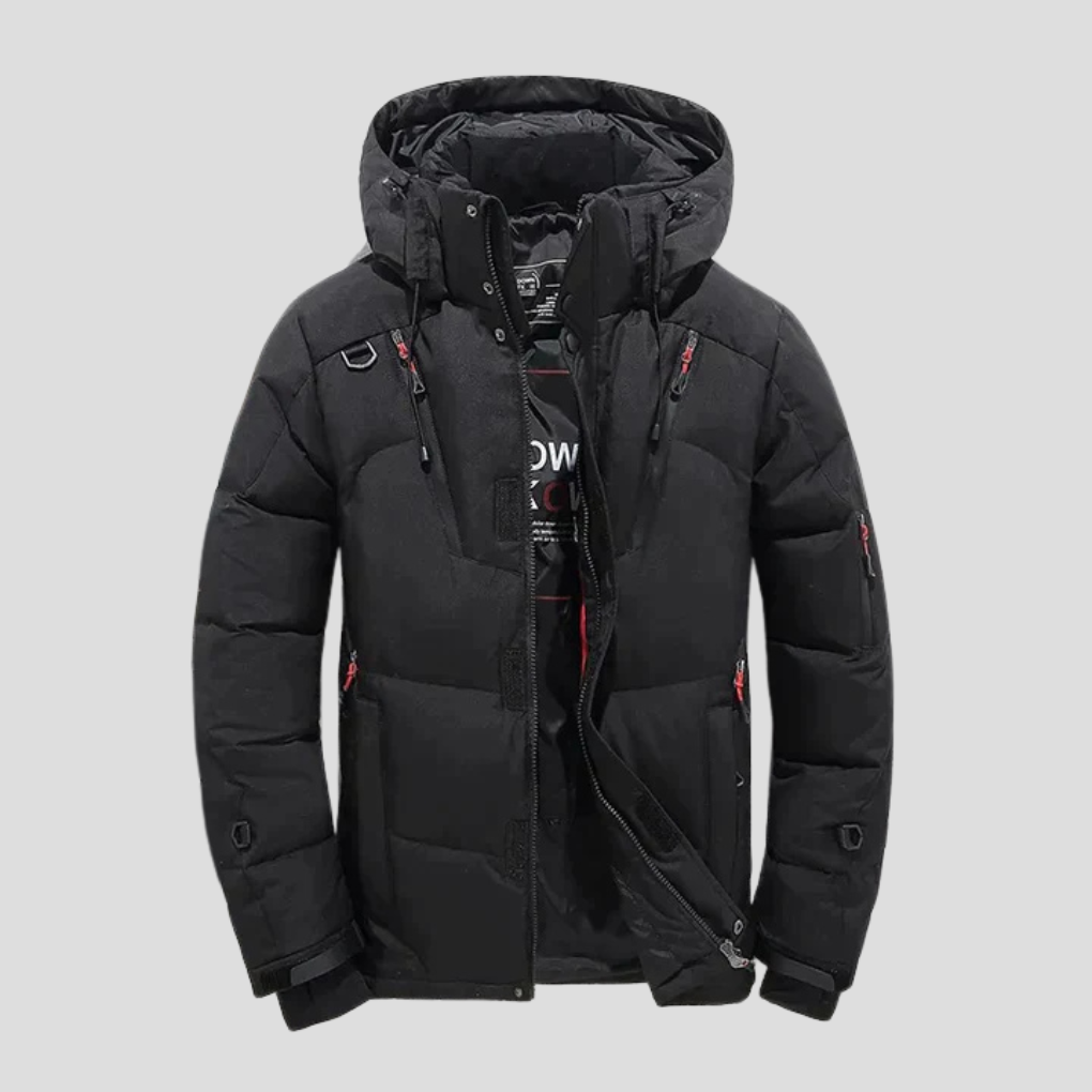 Herren Daunenjacke – Edle Isolation mit edlem Look
