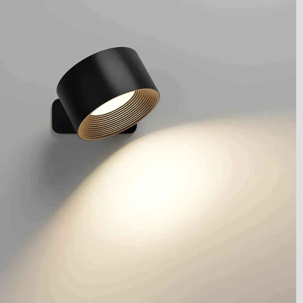 Kabellose, wiederaufladbare 360°-LED-Wandleuchte