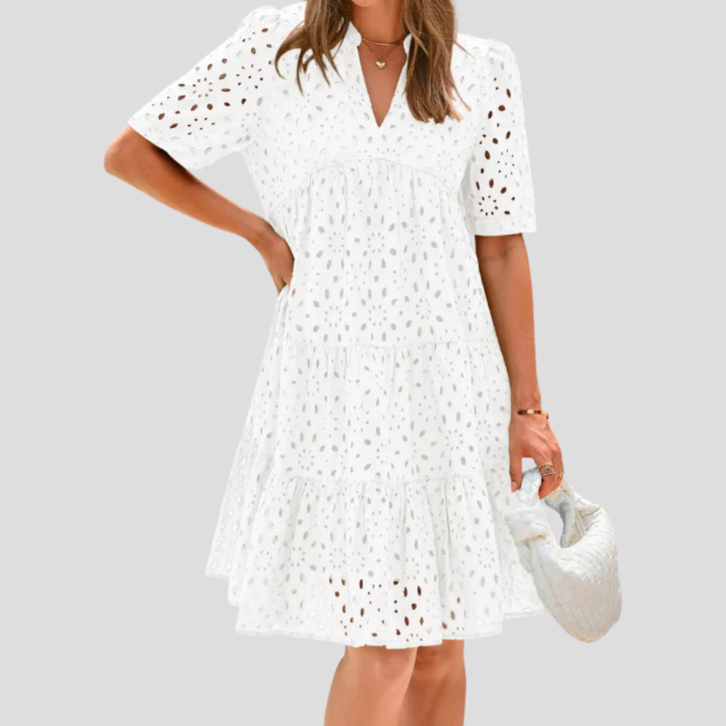 Gehäkeltes Sommerkleid für Damen