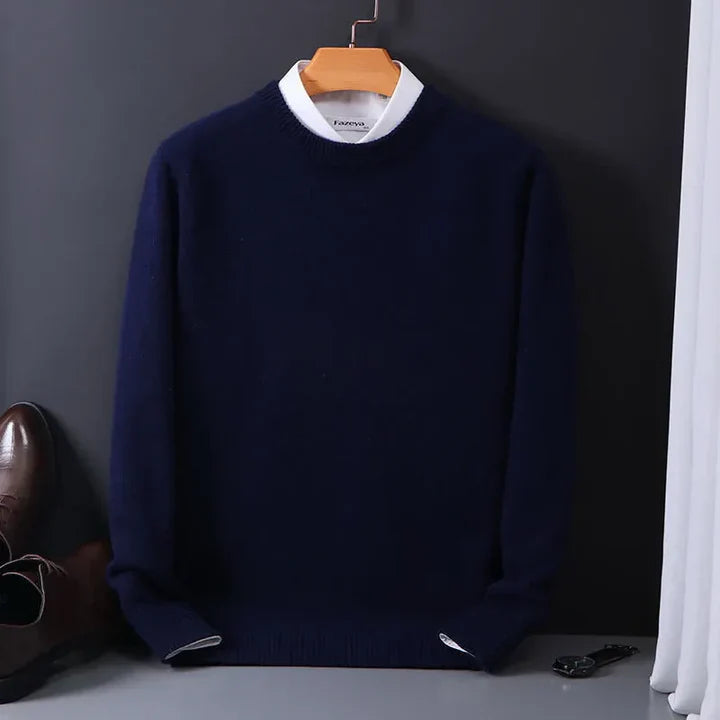 Klassischer Herren Pullover aus Kaschmir