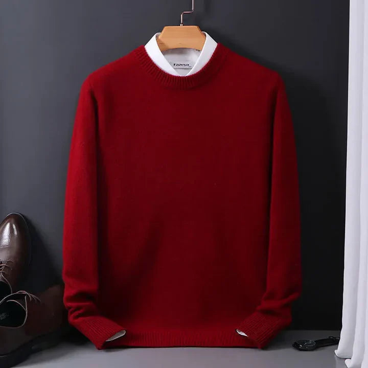 Klassischer Herren Pullover aus Kaschmir