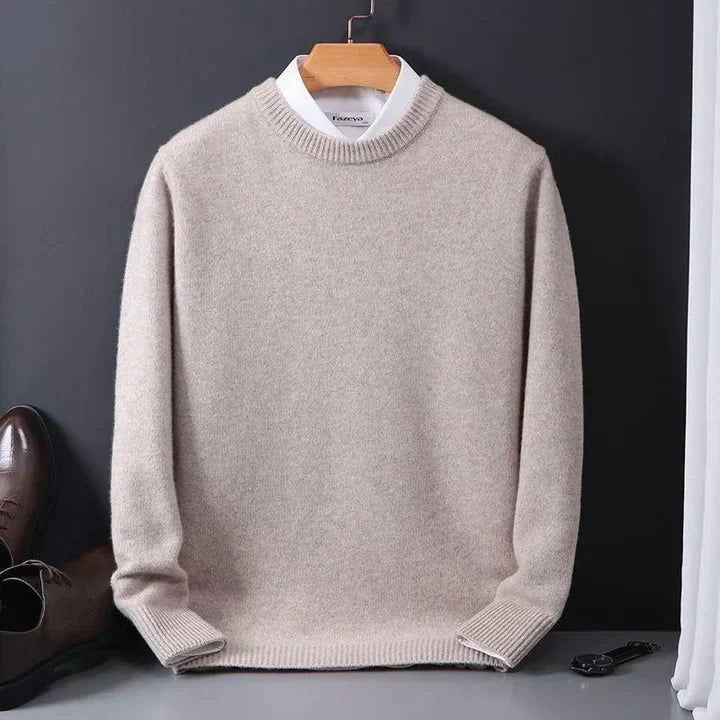 Klassischer Herren Pullover aus Kaschmir