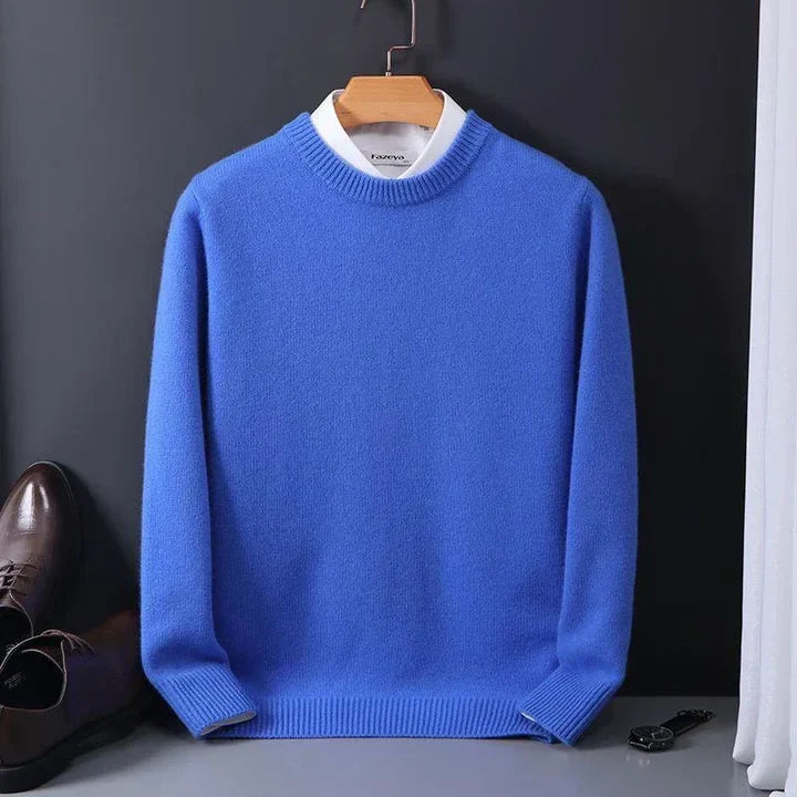 Klassischer Herren Pullover aus Kaschmir