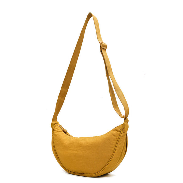 Geräumige Nylon-Umhängetasche für Damen