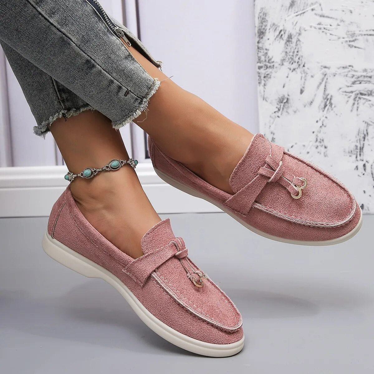 Bequeme Slip-On Loafers für Damen