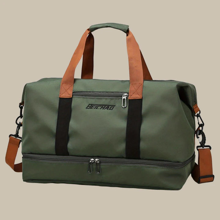 Geräumige und stilvolle Herren-Reisetasche aus Canvas