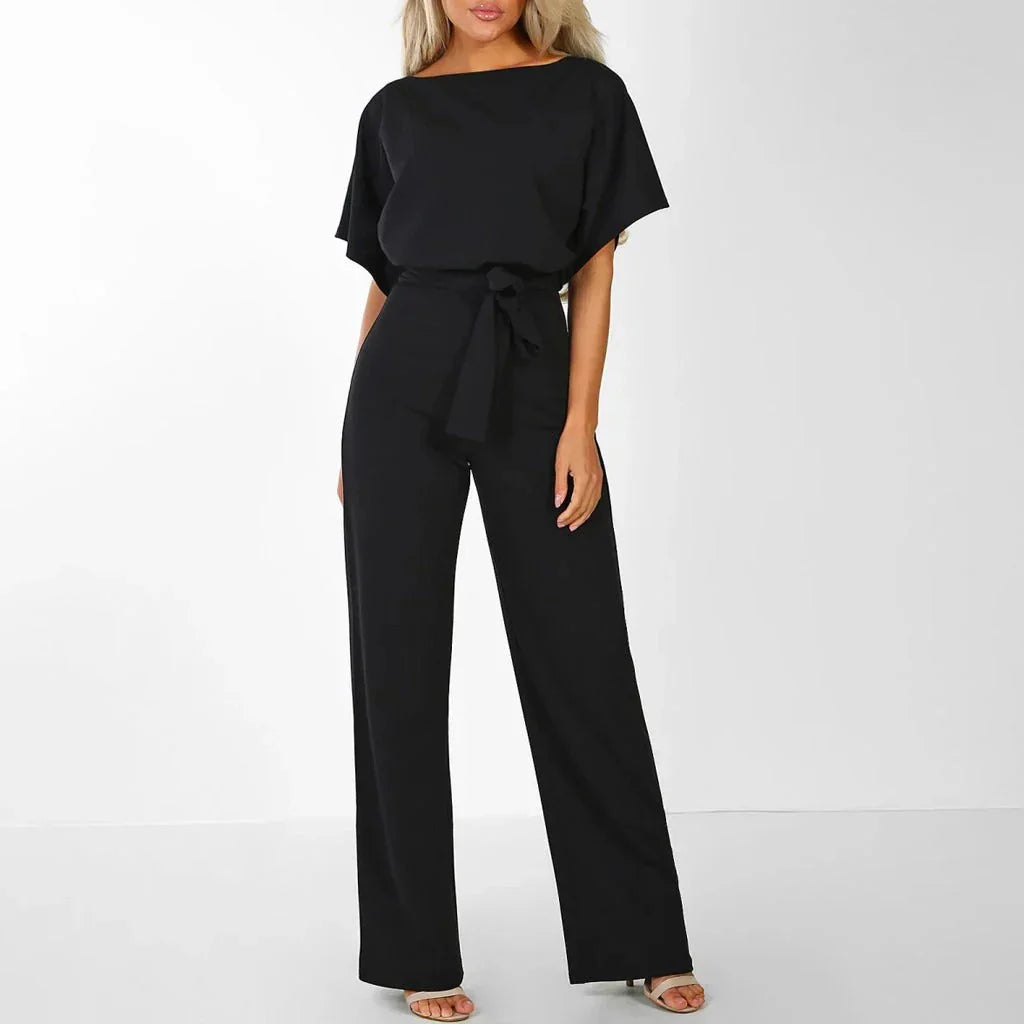 Eleganter Damen Jumpsuit mit schmaler Taille
