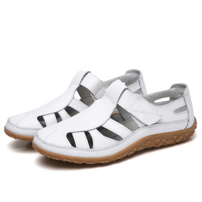 Orthopädische Anti-Rutsch-Sandalen für Damen mit stabilem Fußbett