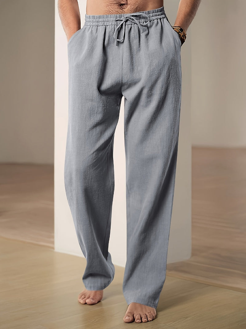 Relaxed Fit Kordelzughose für Herren