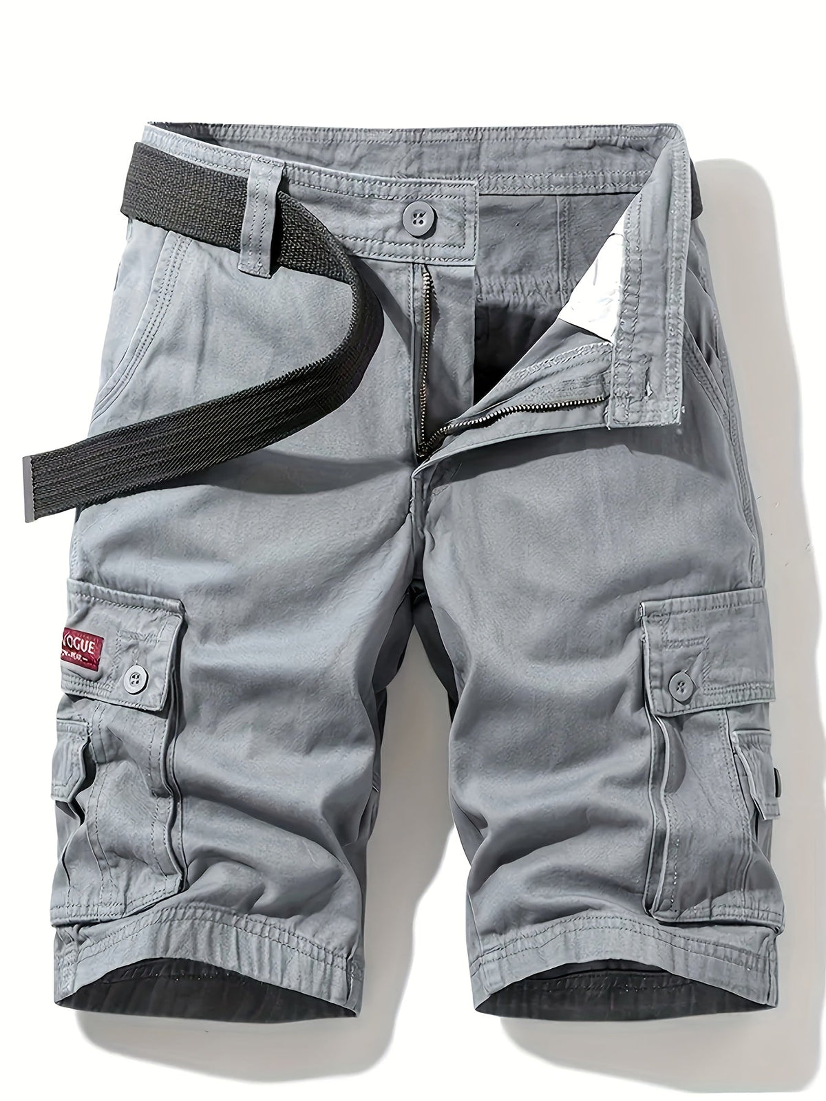 Herren Klassische Cargo-Shorts mit Kordelzug