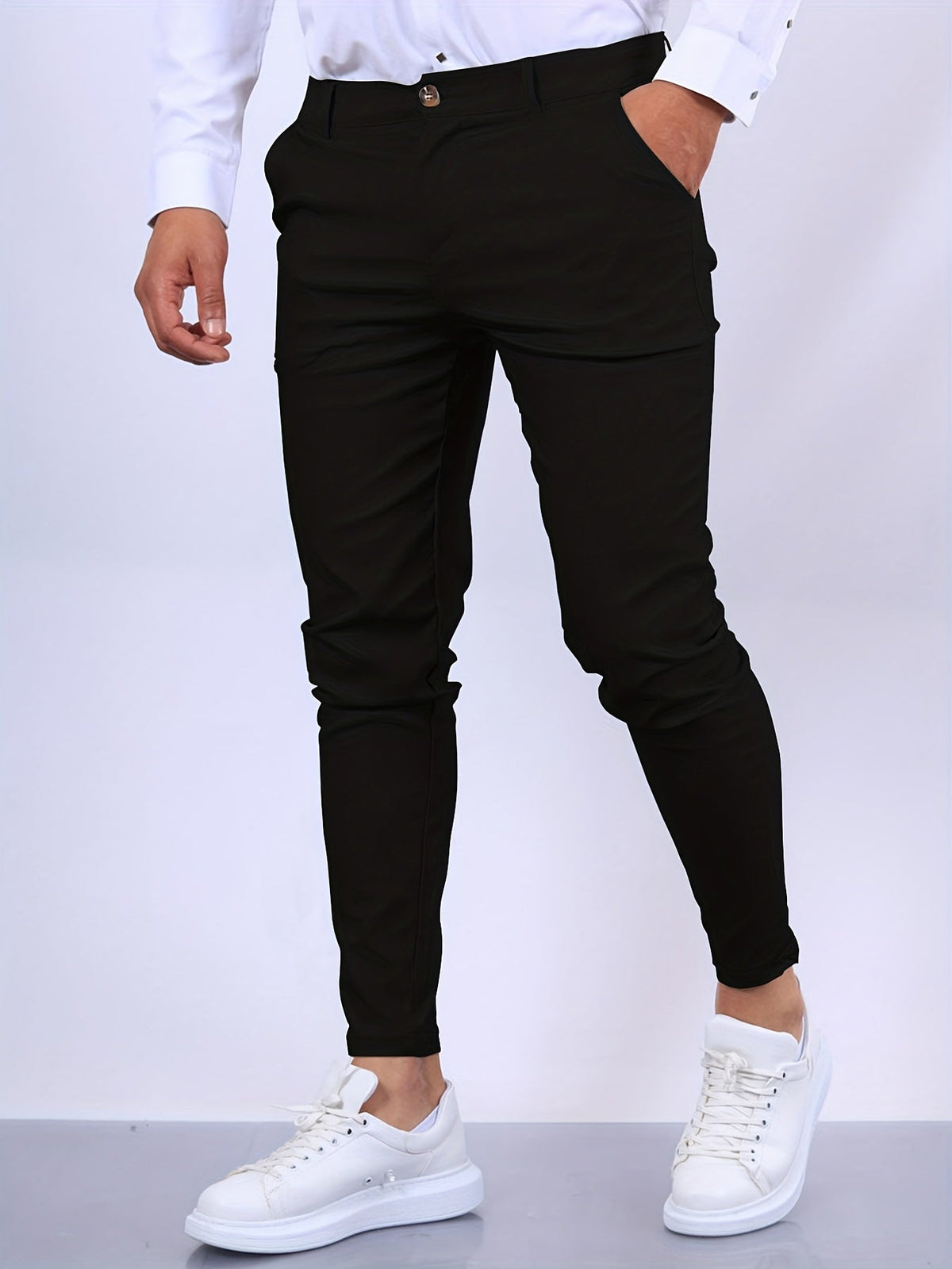 Stretchbare Skinny-Hose für Herren