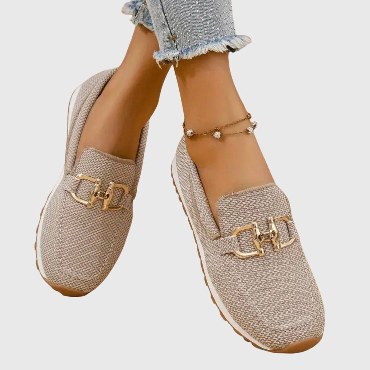 Damen Elegante Komfortable Loafers