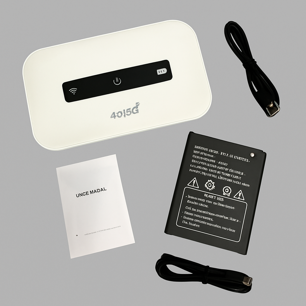 Tragbarer WLAN-Router – Internetzugang für unterwegs