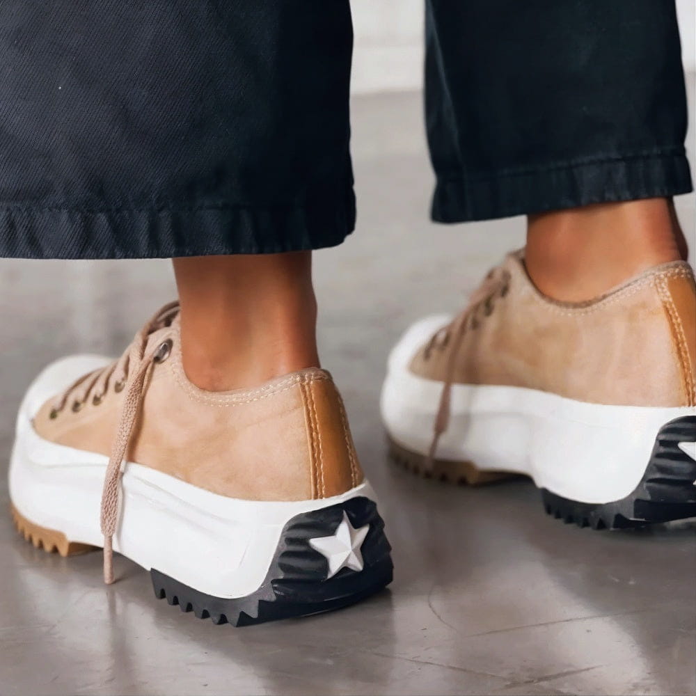 Damen Elegante Plateau-Schuhe