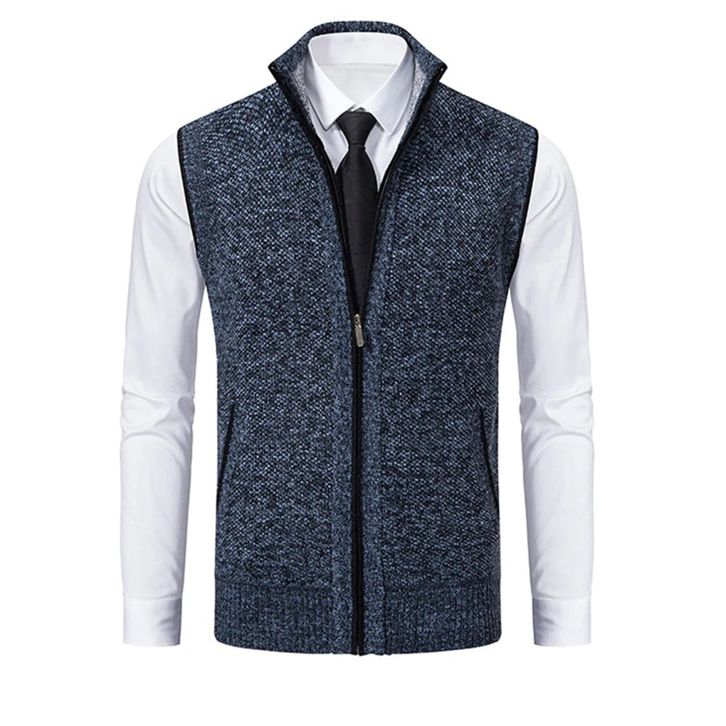 Stylish Men’s Vest — Polished Layer with Refined Details