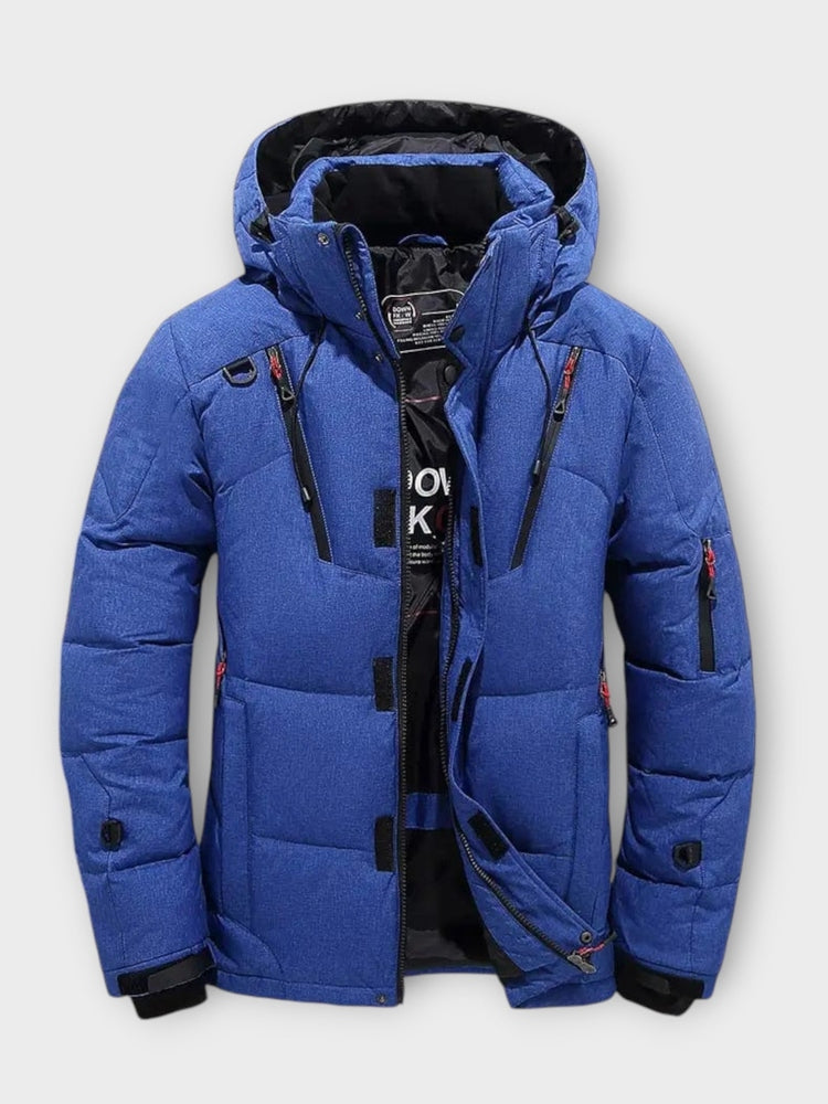 Herren Klassischer Winterparka mit Fleecefutter