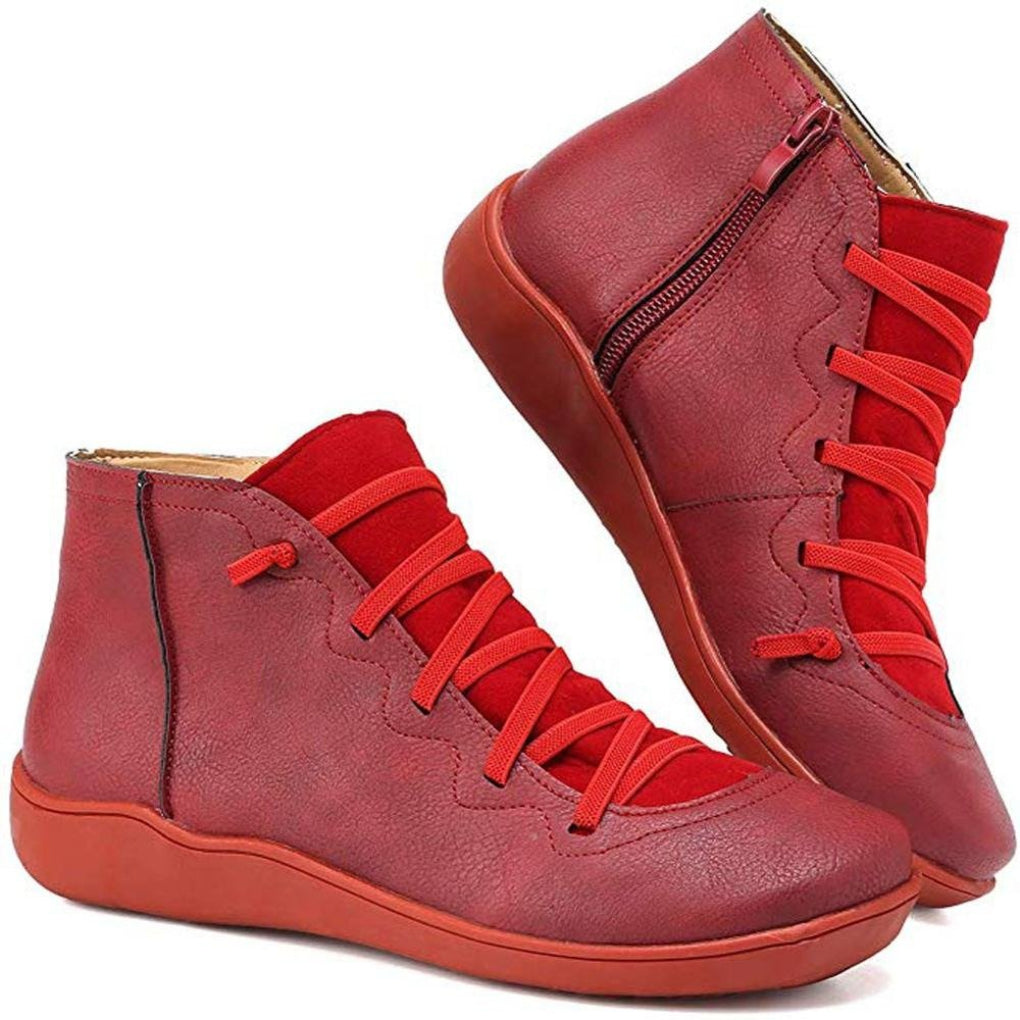 Trendige Orthopädische Stiefeletten