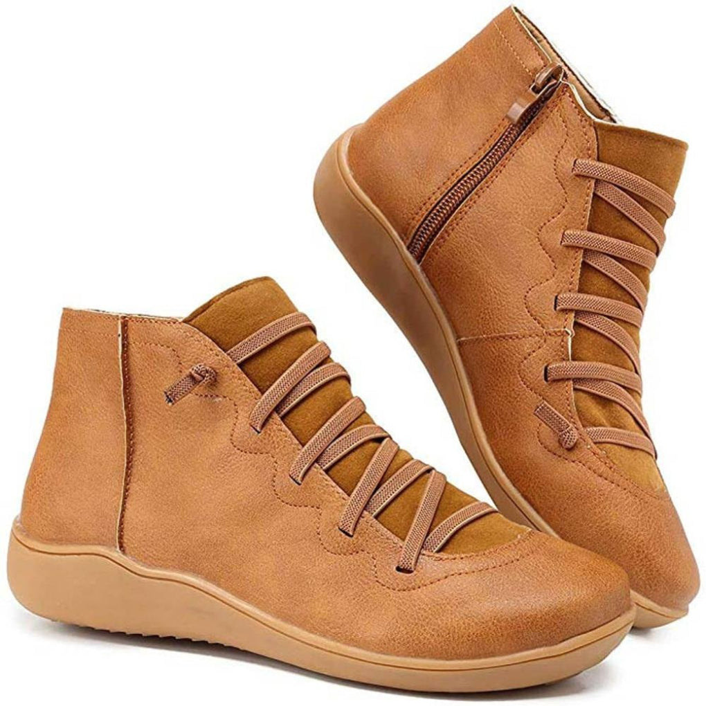 Trendige Orthopädische Stiefeletten