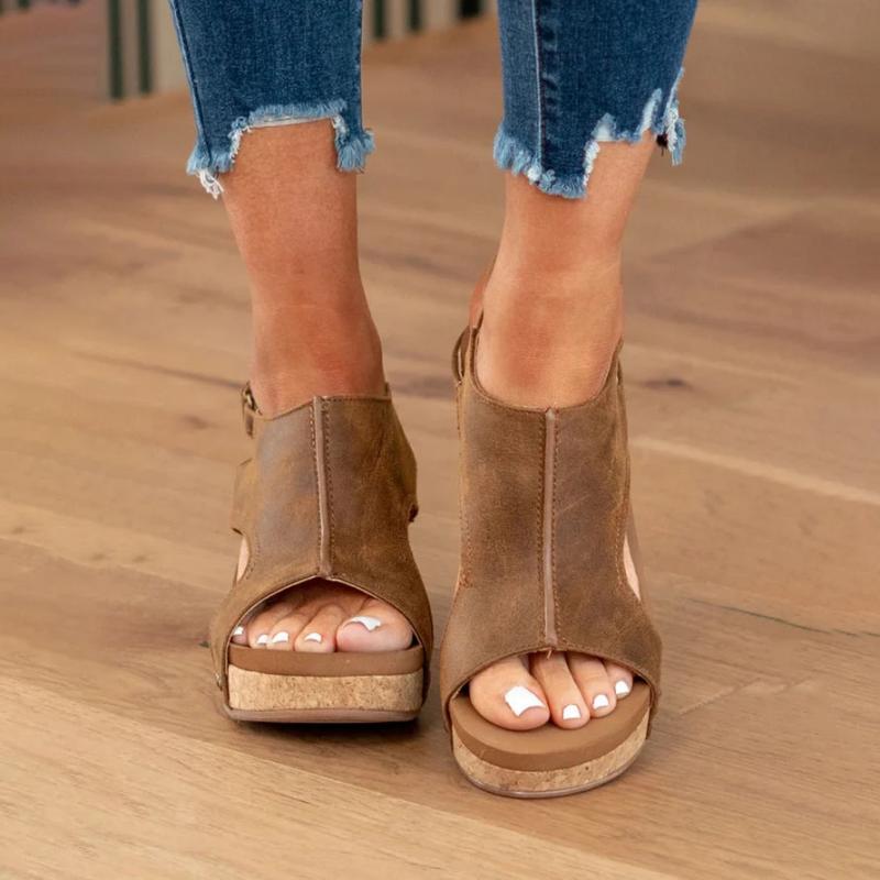Valery – Orthopädische Ledersandalen für Damen mit zusätzlicher Unterstützung