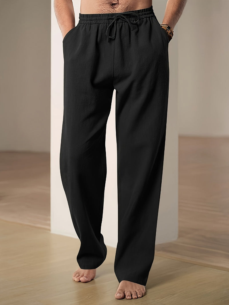 Relaxed Fit Kordelzughose für Herren