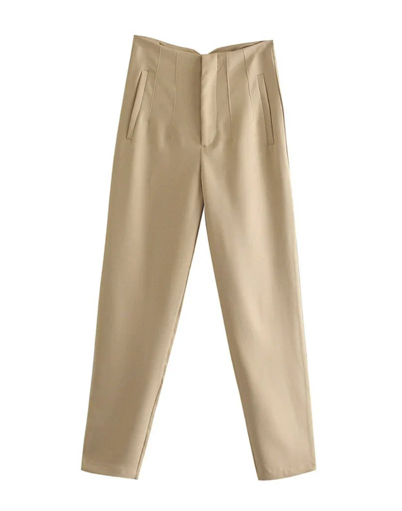Damenhose mit Knitterfreiem Design