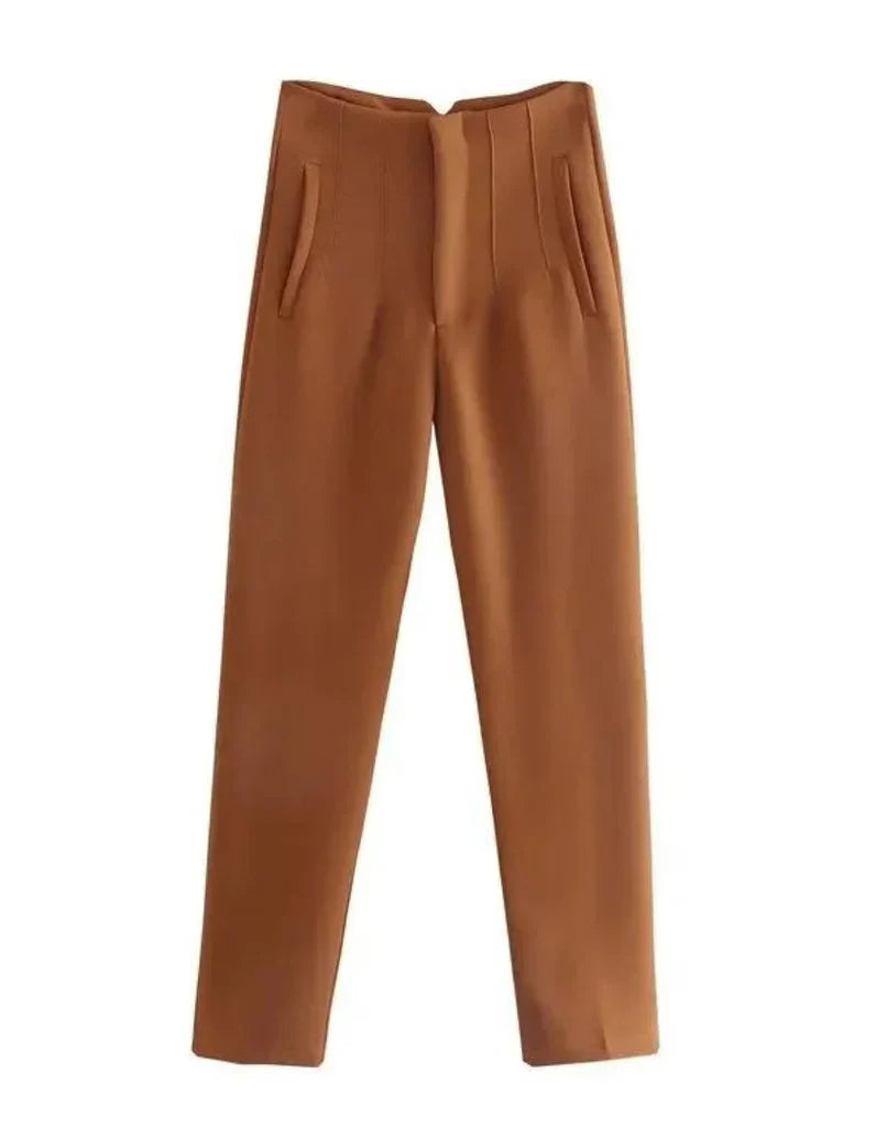 Damenhose mit Knitterfreiem Design