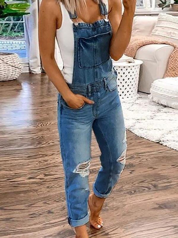 UrbanChic – Jeans-Jumpsuit für Damen
