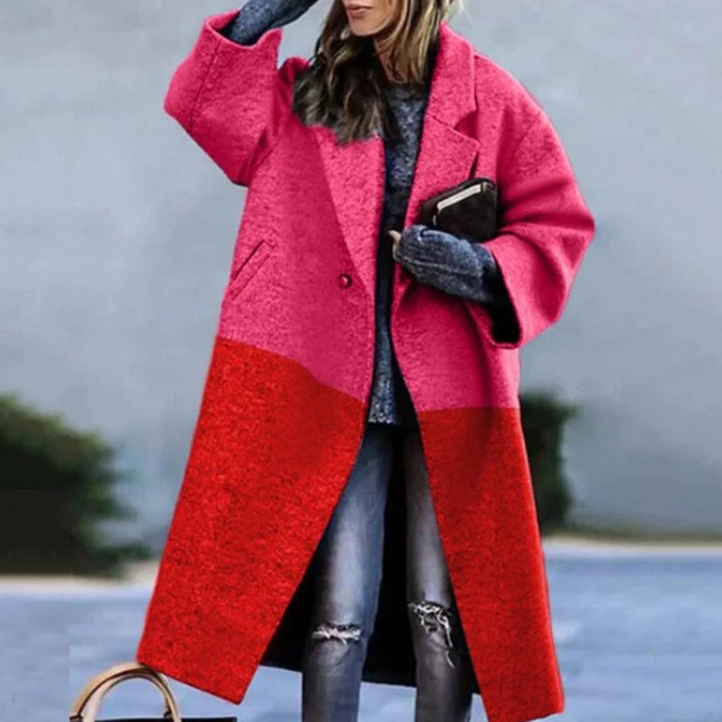 Stylish Long Autumn Coat – Warm Layer for Chilly Days