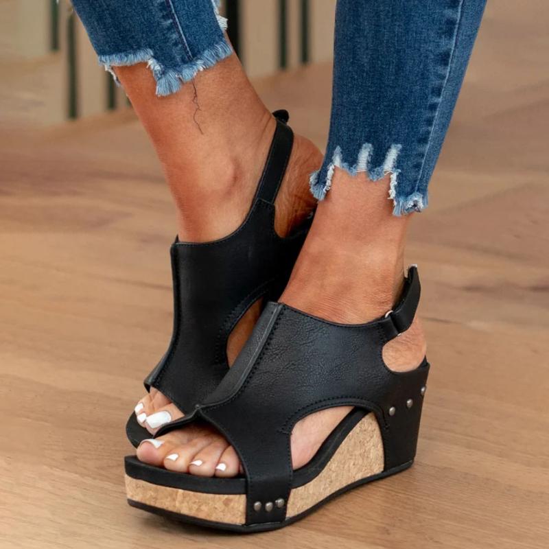 Valery – Orthopädische Ledersandalen für Damen mit zusätzlicher Unterstützung