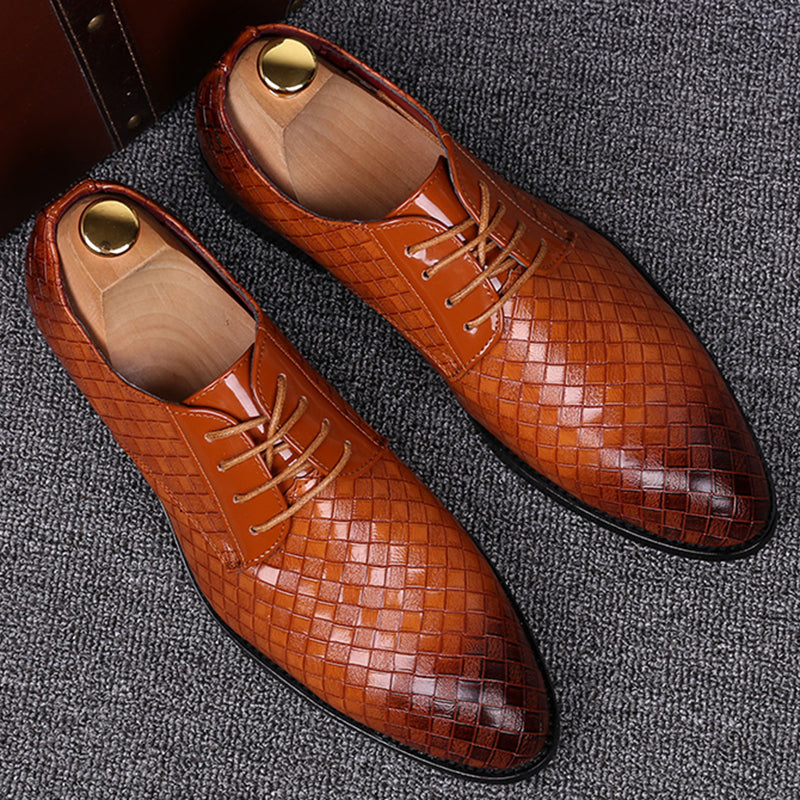 Elegante Schnürschuhe aus Leder