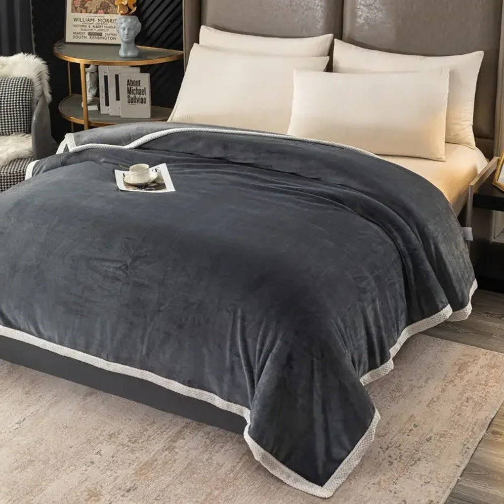 Dicke Polyester-Fleece-Decke