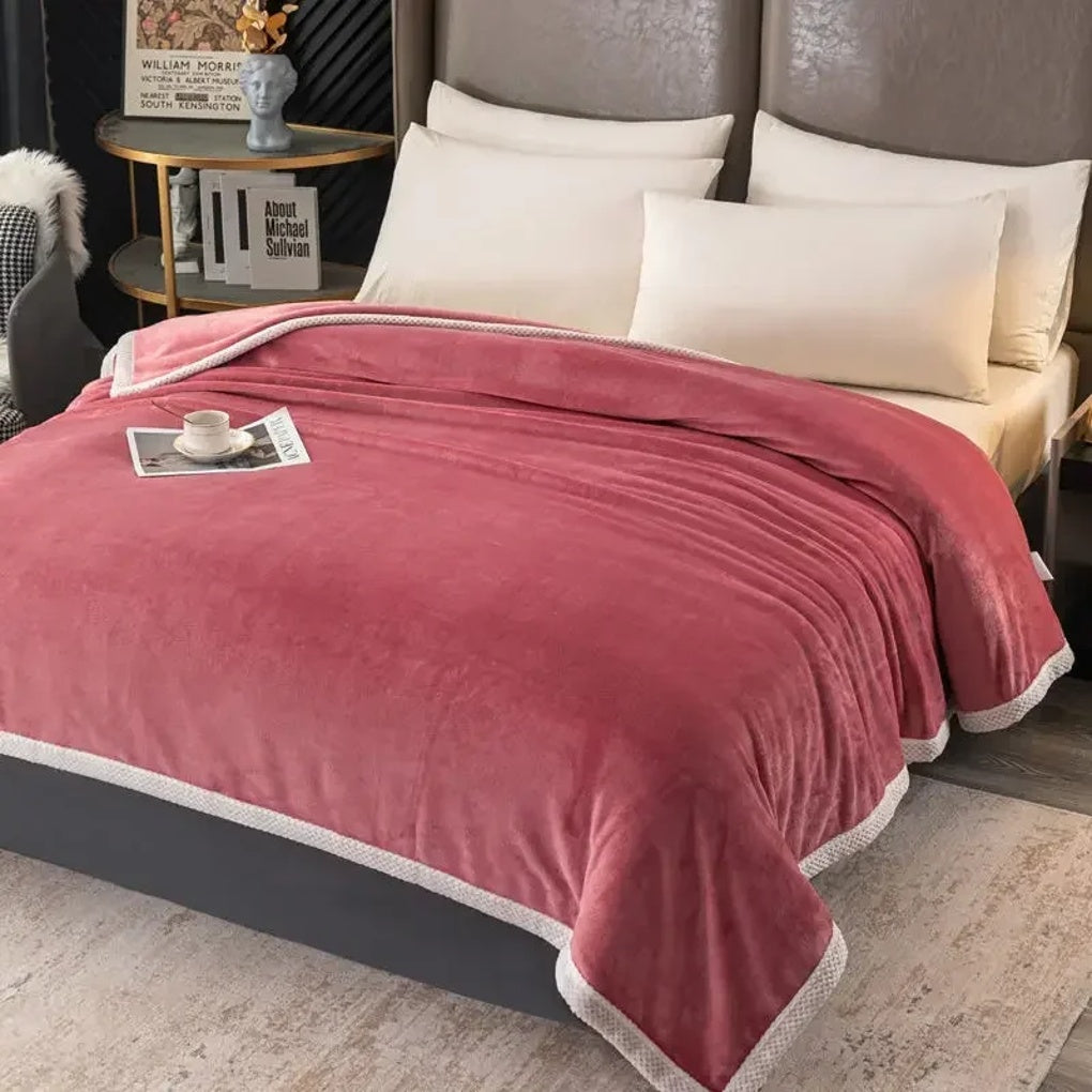 Dicke Polyester-Fleece-Decke