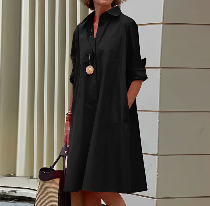 Klassisches Elegantes Blusenkleid