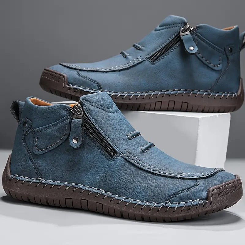 Herren Elegante Schuhe mit Reißverschluss