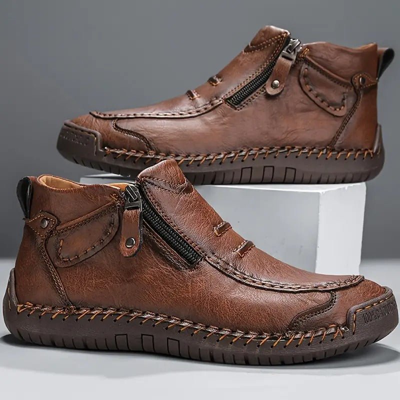 Herren Elegante Schuhe mit Reißverschluss