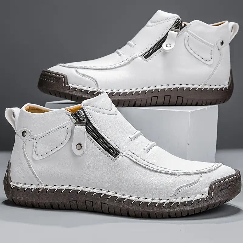 Herren Elegante Schuhe mit Reißverschluss
