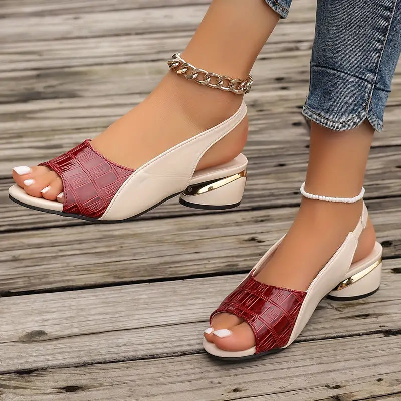Damen Elegante Bequeme Sandalen mit Orthopädischer Sohle