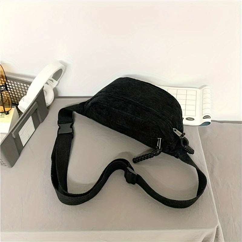 Damen Vielseitige Schultertasche mit Verstellbarem Riemen