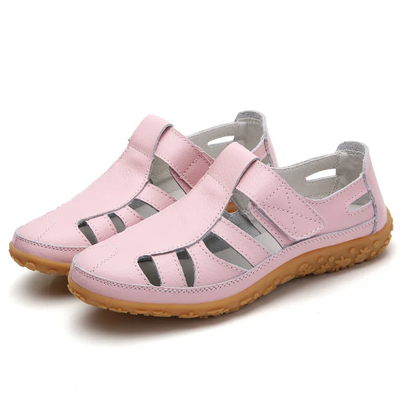Orthopädische Anti-Rutsch-Sandalen für Damen mit stabilem Fußbett