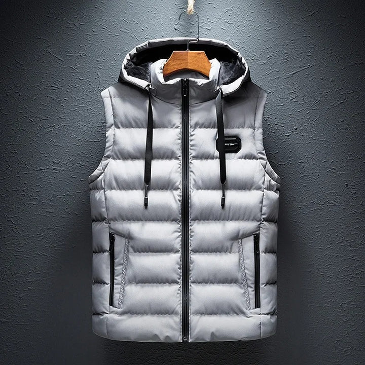 Bodywarmer mit Kapuze