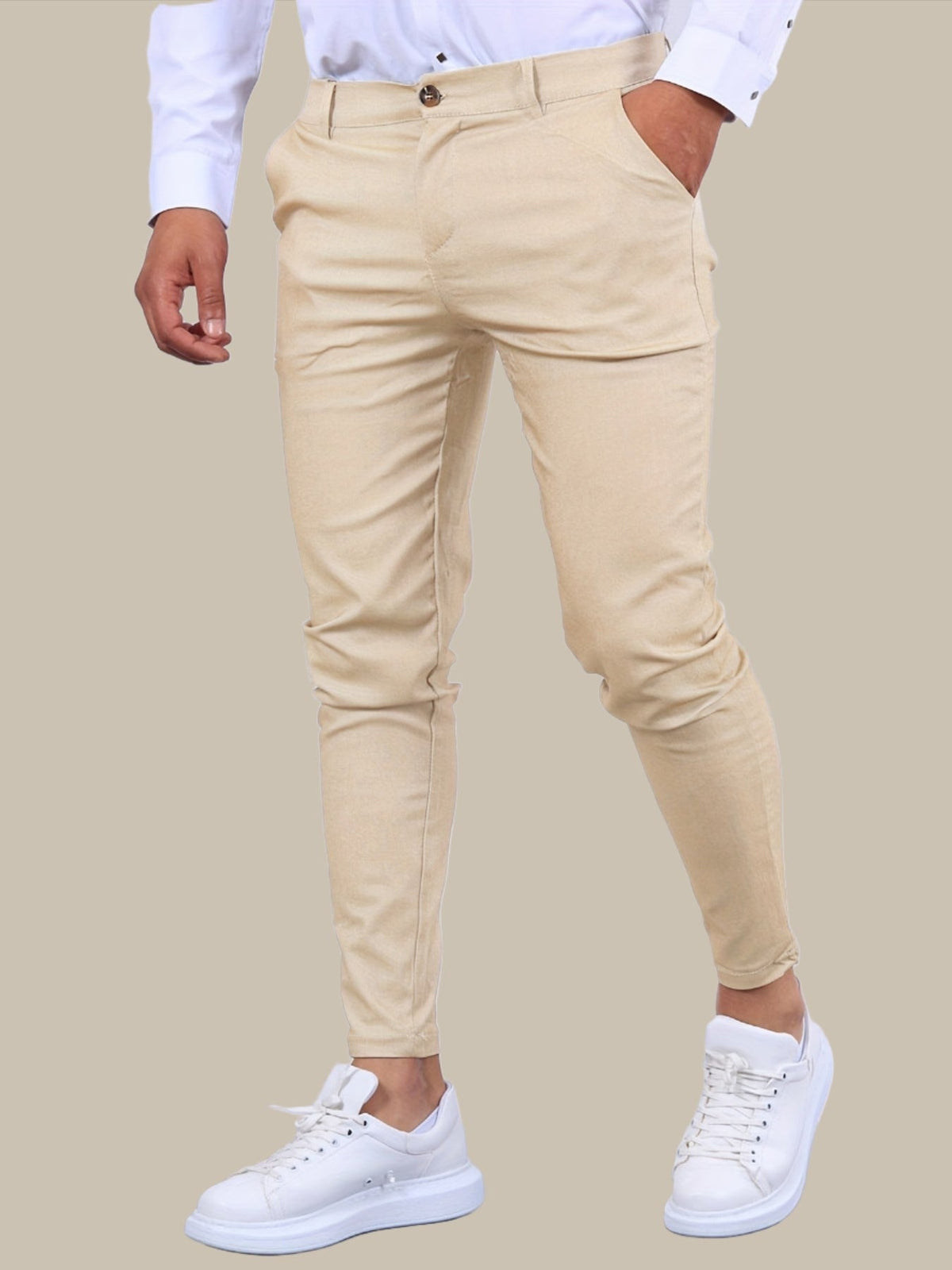Stretchbare Skinny-Hose für Herren