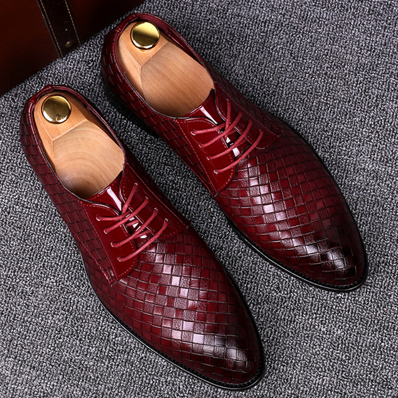 Elegante Schnürschuhe aus Leder